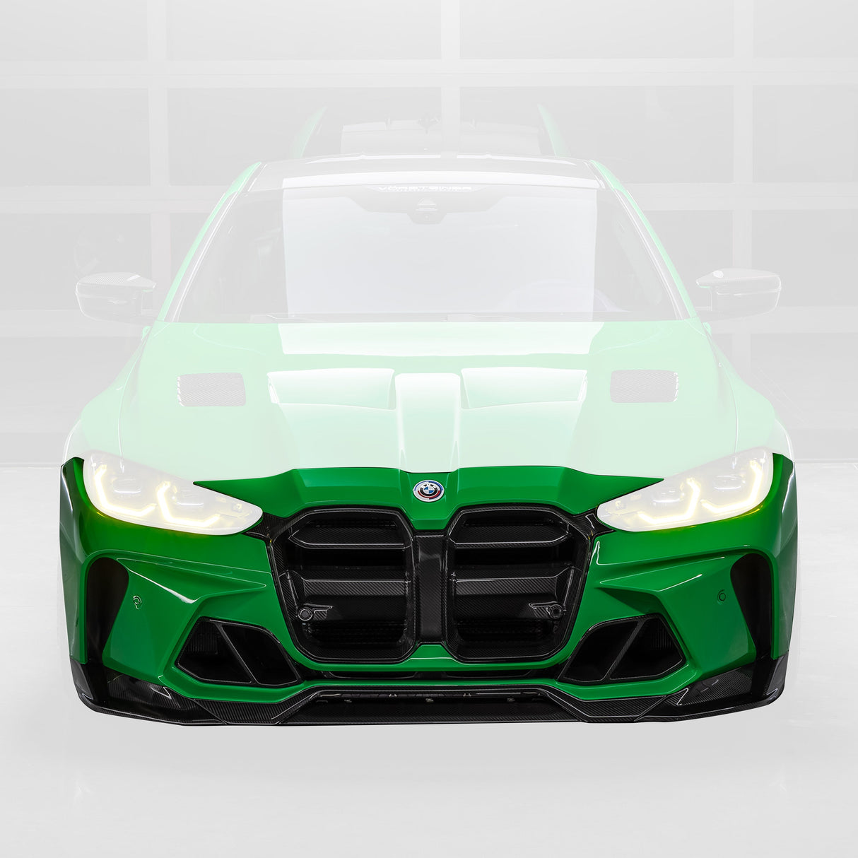Vorsteiner - GTS-V BMW G8X M3 | M4 One-Piece Carbon Fiber Aero Front Bumper