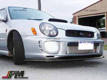 DP Style Carbon Fiber Front Bumper Add-on Lip Fits For 2001-2002 Subaru WRX STI GDA Only