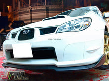 [JPMCarbon] CS Style Carbon Fiber Front Bumper Add-on Lip Fits For 2006-2007 Subaru WRX STI GDF Only
