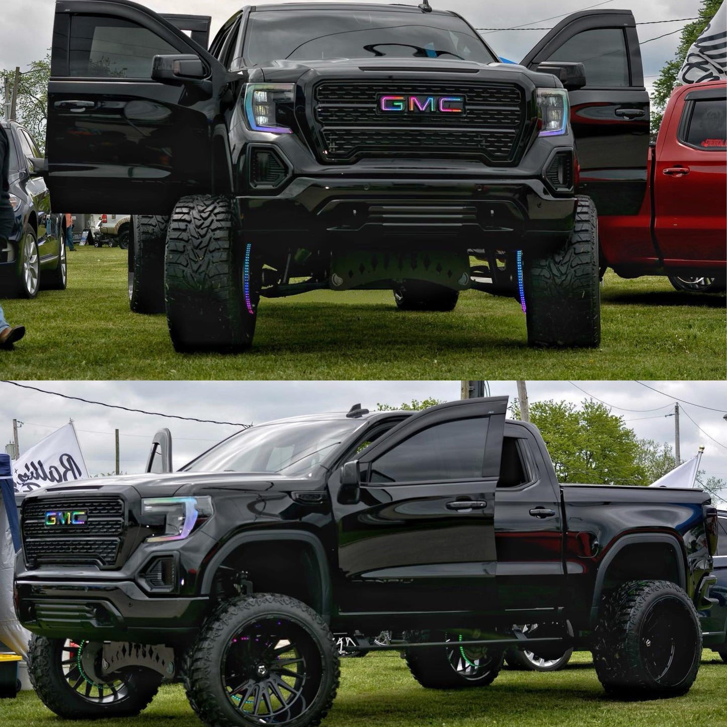 GMC LED Emblem: Multicolor (1999-2024)