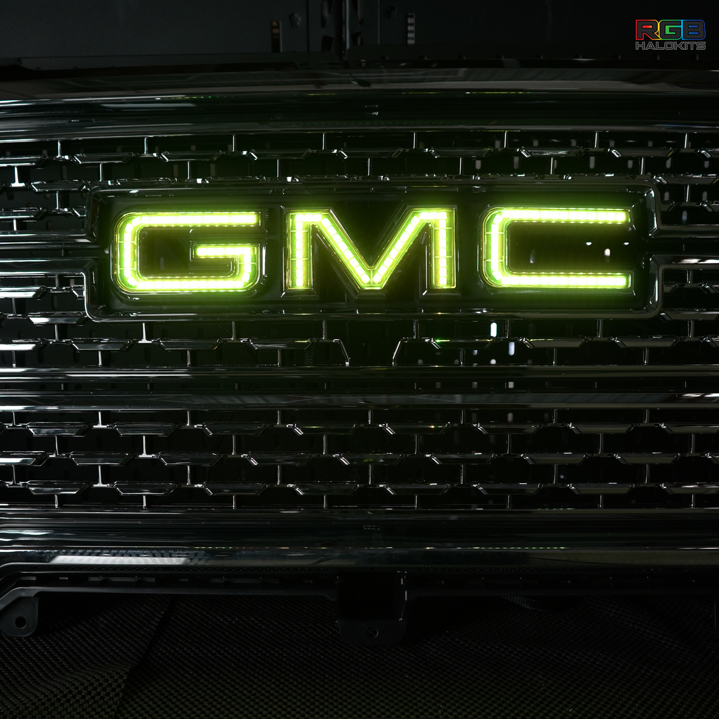 GMC LED Emblem: Multicolor (1999-2024)
