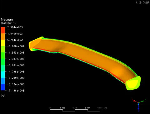 APR Spec 60.5" GTC-200 Carbon Fiber Adjustable Wing Subaru WRX 2002-2007