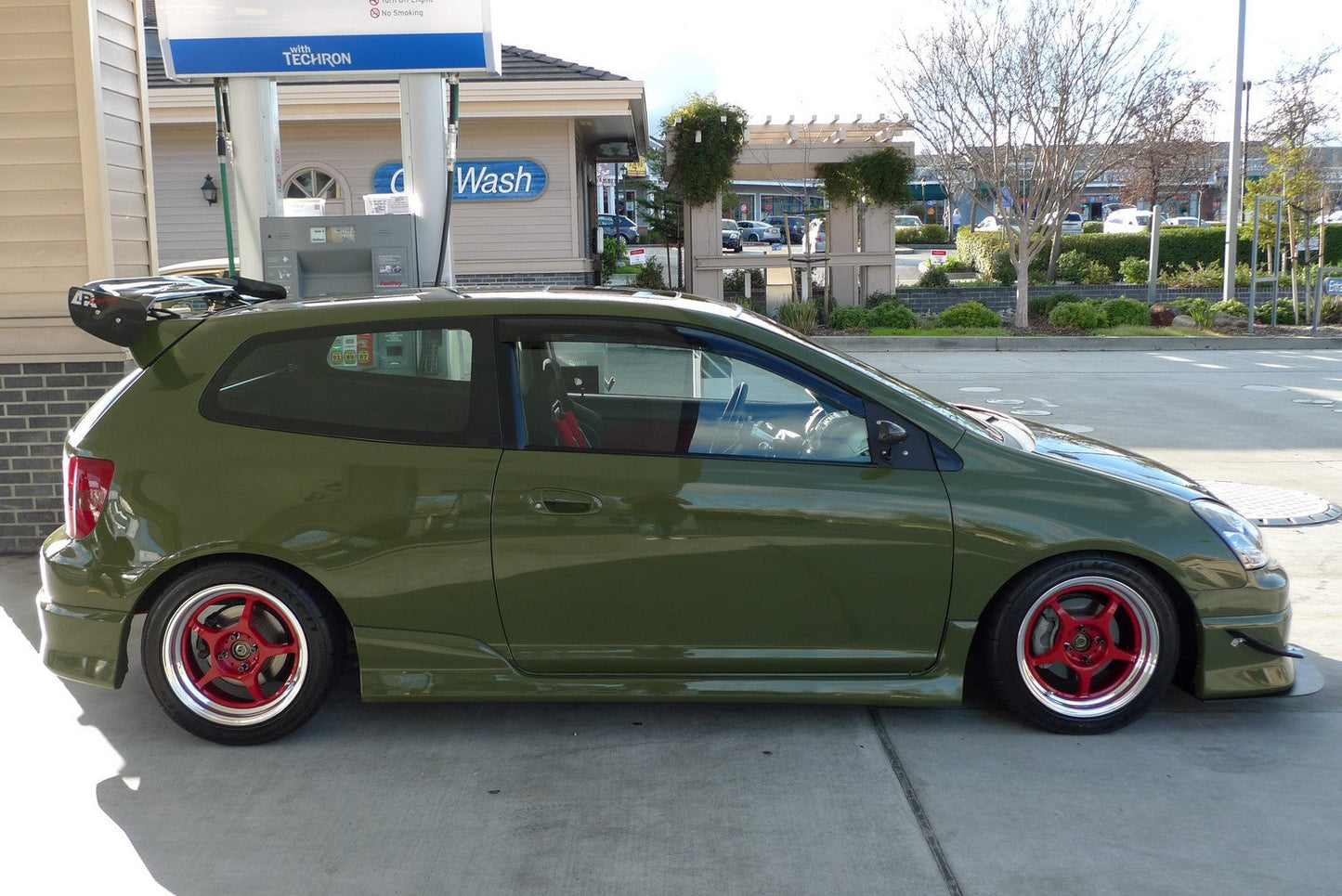 Universal Fitment Carbon Fiber GTC-200 Drag Adjustable Wing