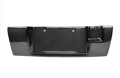 Carbon Fiber Nissan GTR R35 License Plate Backing 2012-2016