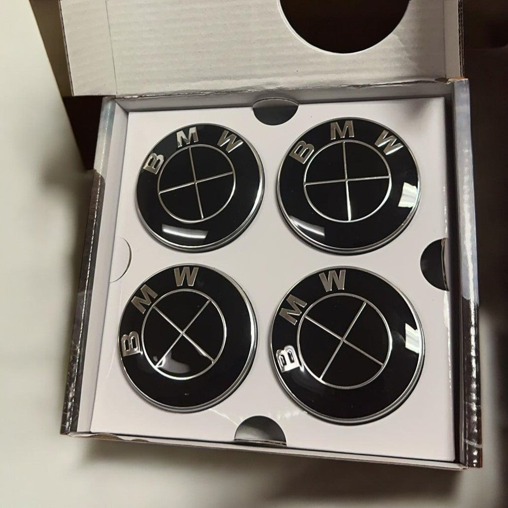 Genuine OEM BMW Floating Wheel Center Caps (Set of 4) - 5x120/ 5x112