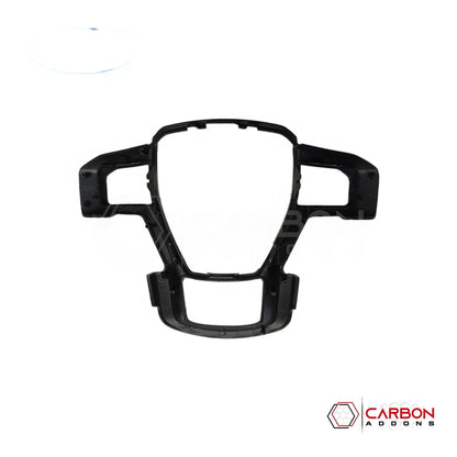 Replacement Carbon Fiber Steering Wheel Trim | 2015-2020 Ford F150