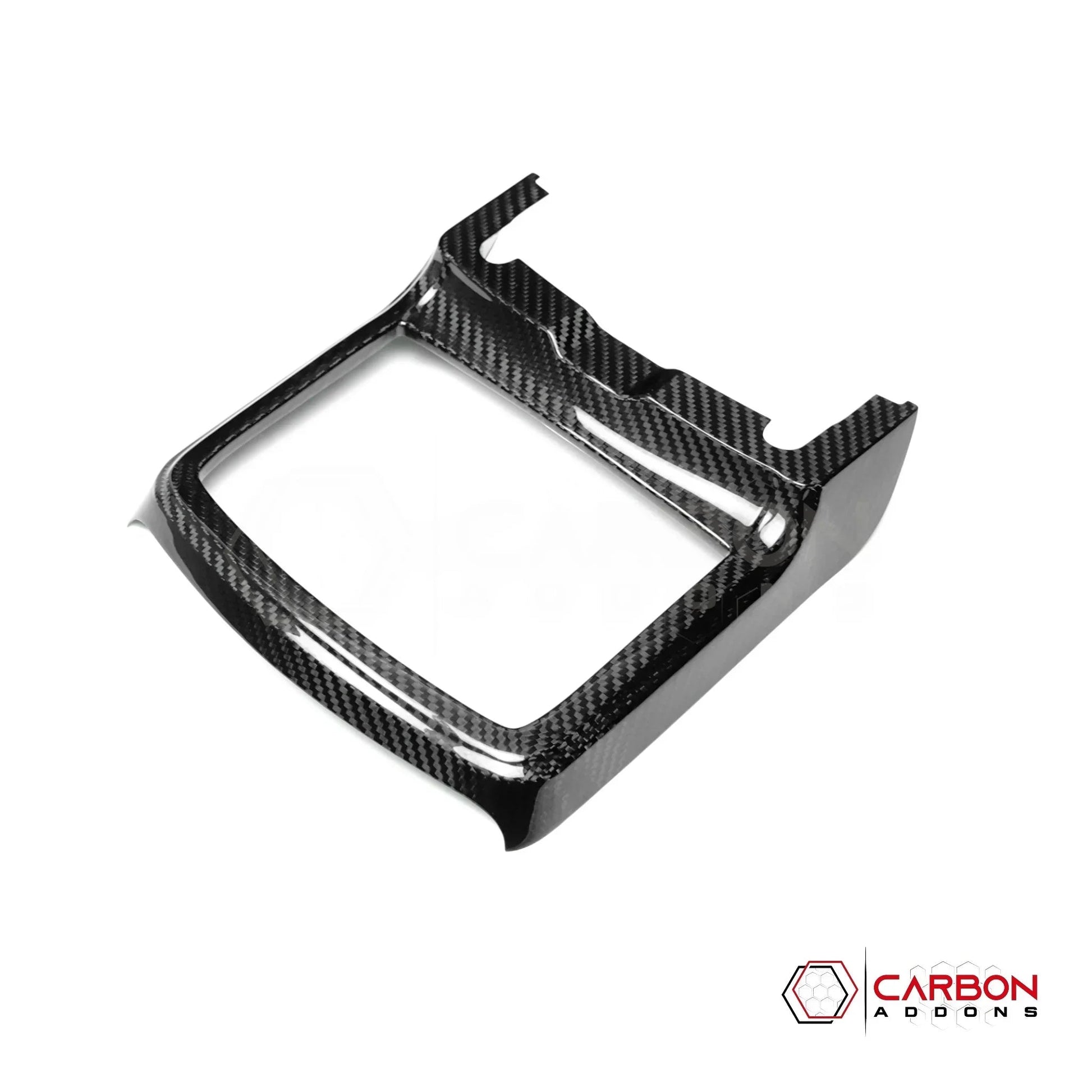 Dodge Charger 2015-2023 Real Carbon Fiber Cup Holder Trim Cover