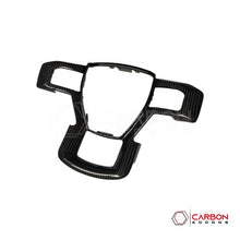 Replacement Carbon Fiber Steering Wheel Trim | 2015-2020 Ford F150