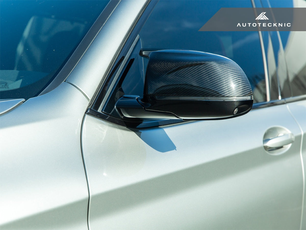 AutoTecknic Replacement Dry Carbon Mirror Covers - G09 XM