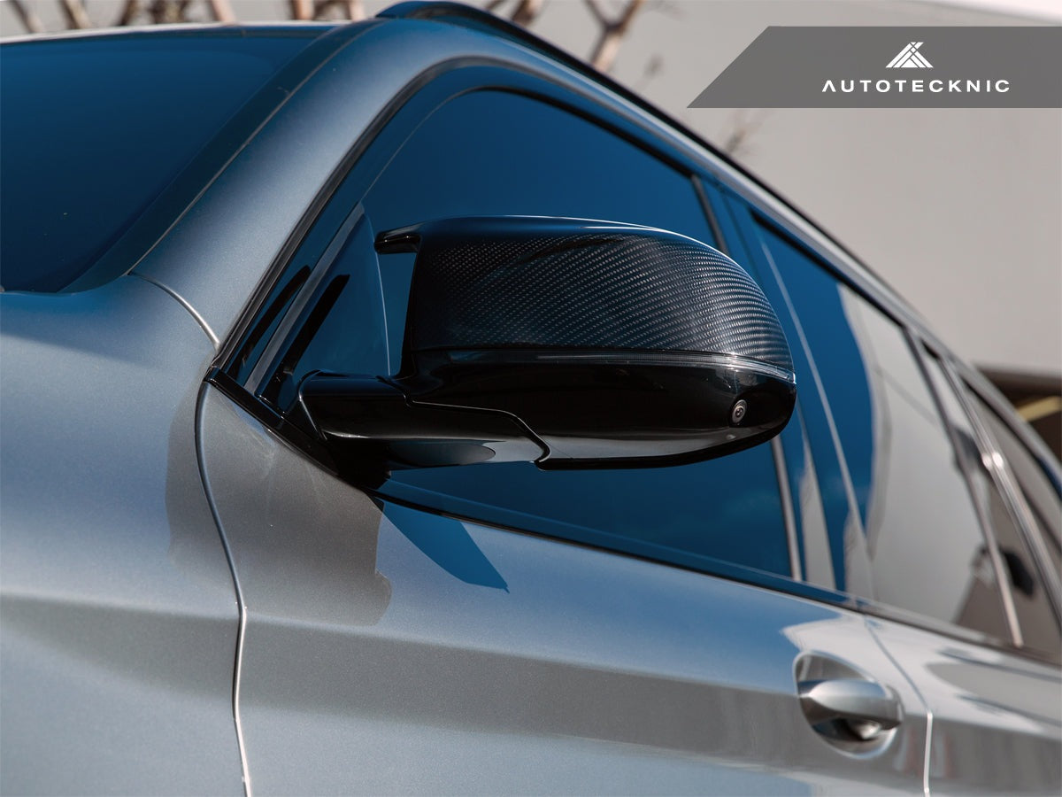 AutoTecknic Replacement Dry Carbon Mirror Covers - G09 XM