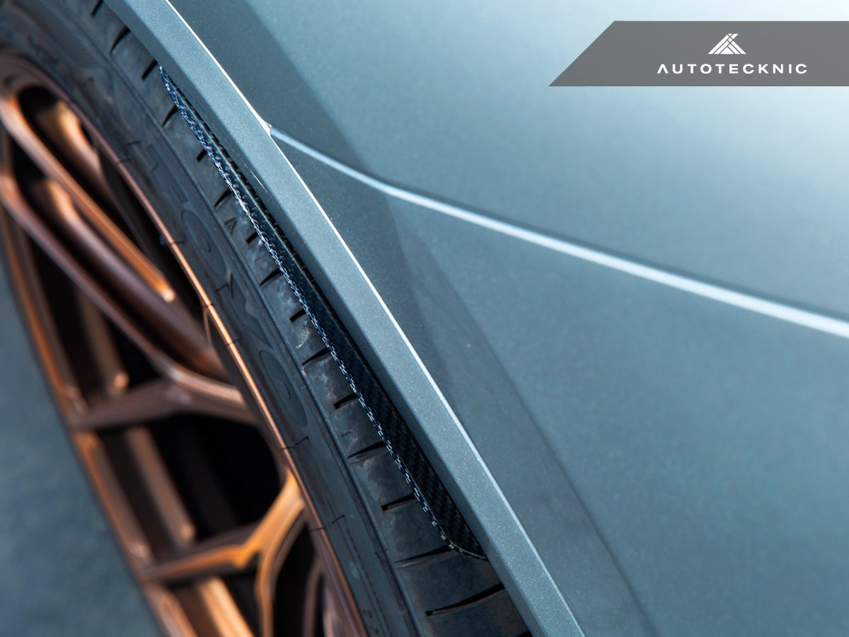 AutoTecknic Carbon Fiber Rear Splash Guards - F97 X3M | G01 X3