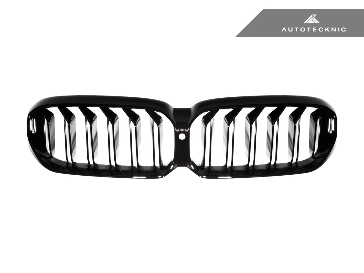 AutoTecknic Gloss Black Front Grille - F90 M5 LCI | G30 5-Series LCI