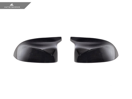 AutoTecknic Replacement Dry Carbon Mirror Covers - G05 X5 M60i | G06 X6 M60i