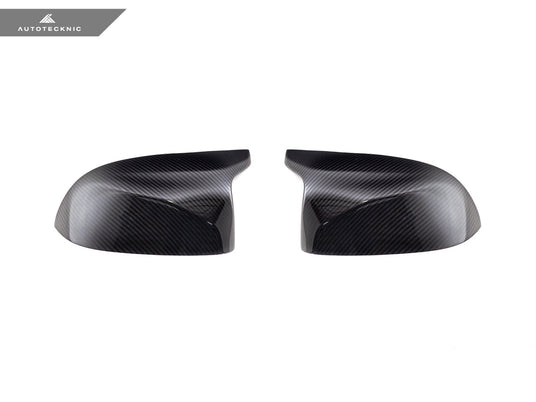 AutoTecknic Replacement Dry Carbon Mirror Covers - G05 X5 M60i | G06 X6 M60i