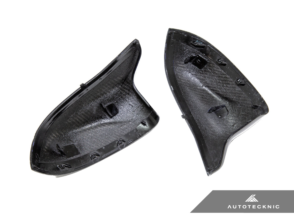 AutoTecknic Replacement Dry Carbon Mirror Covers - G05 X5 M60i | G06 X6 M60i