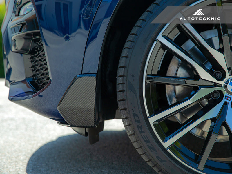 AutoTecknic Dry Carbon Front Winglet Splitters - G05 X5 M-Sport Pre-LCI