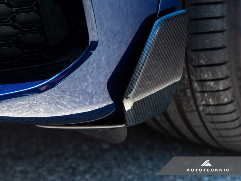 AutoTecknic Dry Carbon Front Winglet Splitters - G05 X5 M-Sport Pre-LCI