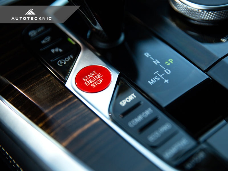 AutoTecknic Red Start Stop Button - G14/ G15/ G16 8-Series