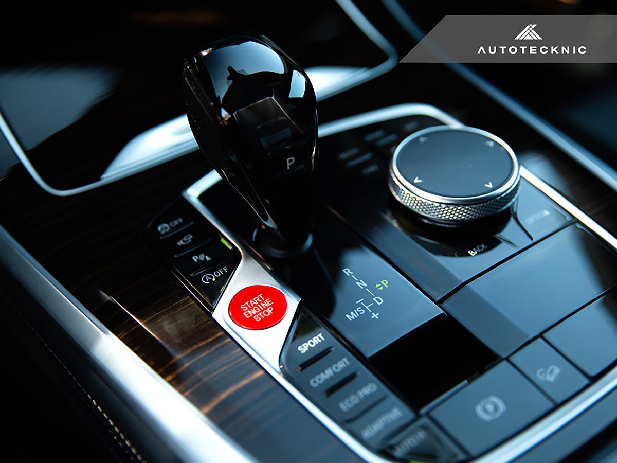 AutoTecknic Red Start Stop Button - BMW G01 X3 | G02 X4 LCI