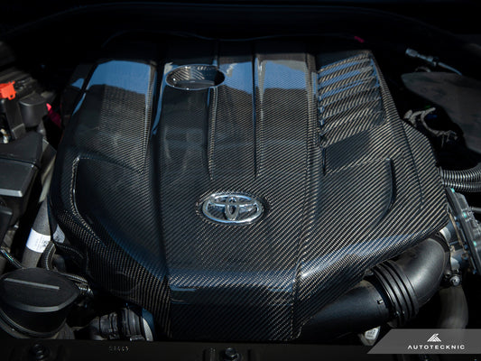 AutoTecknic Carbon Fiber Engine Cover - A90 Supra