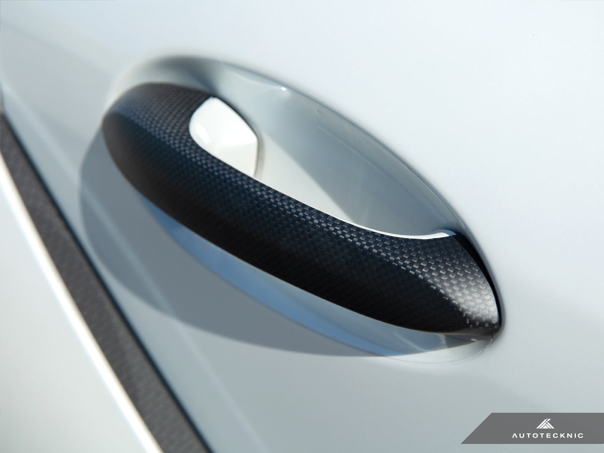 AutoTecknic Carbon Fiber Door Handle Trims - A90 Supra 2020
