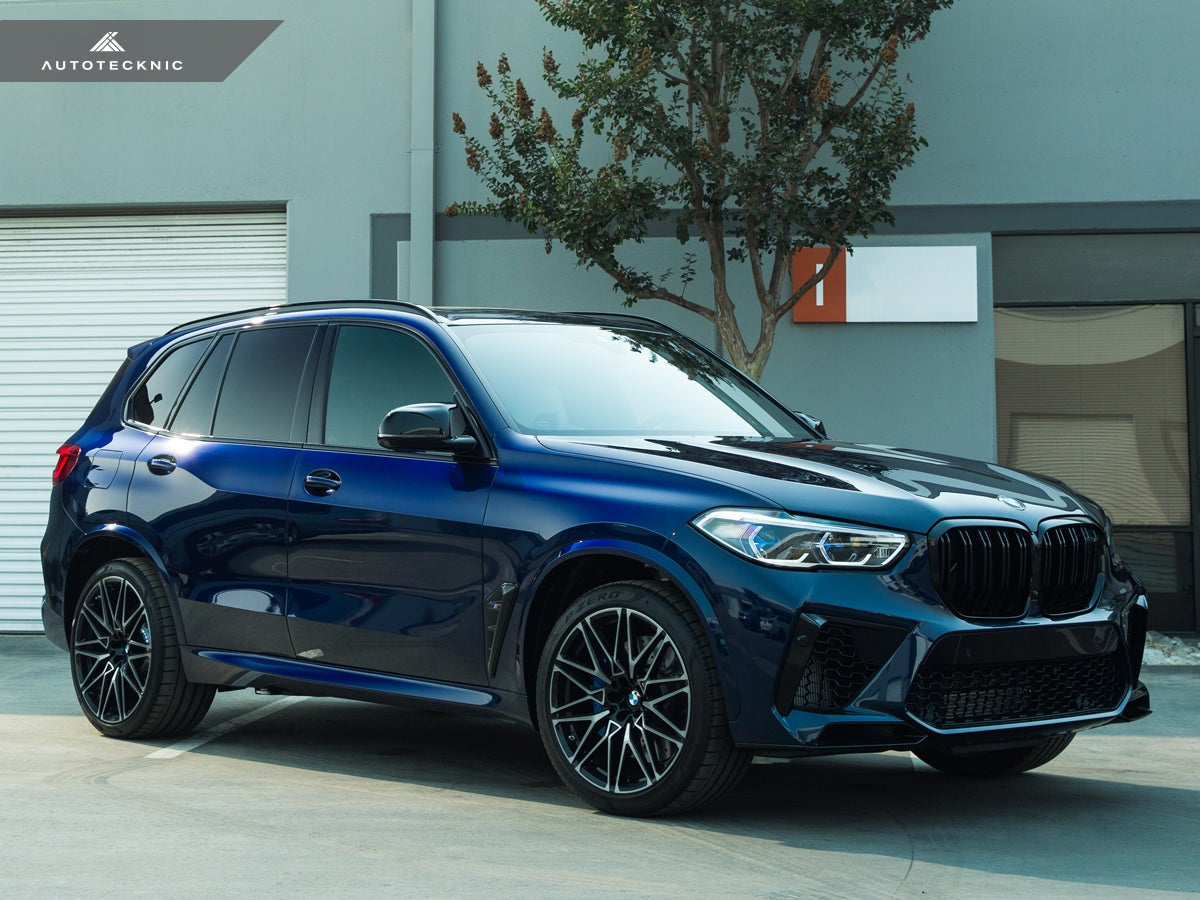 AutoTecknic Dry Carbon Fiber Side Vent Set - F95 X5M Pre-LCI