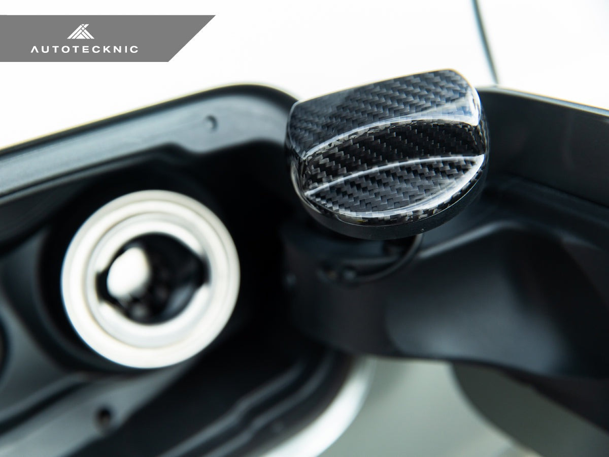 AutoTecknic Dry Carbon Competition Fuel Cap Cover - BMW F30 3-Series
