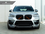 AutoTecknic Dry Carbon Performante Aero Splitter & Center Lip Set - F97 X3M | F98 X4M