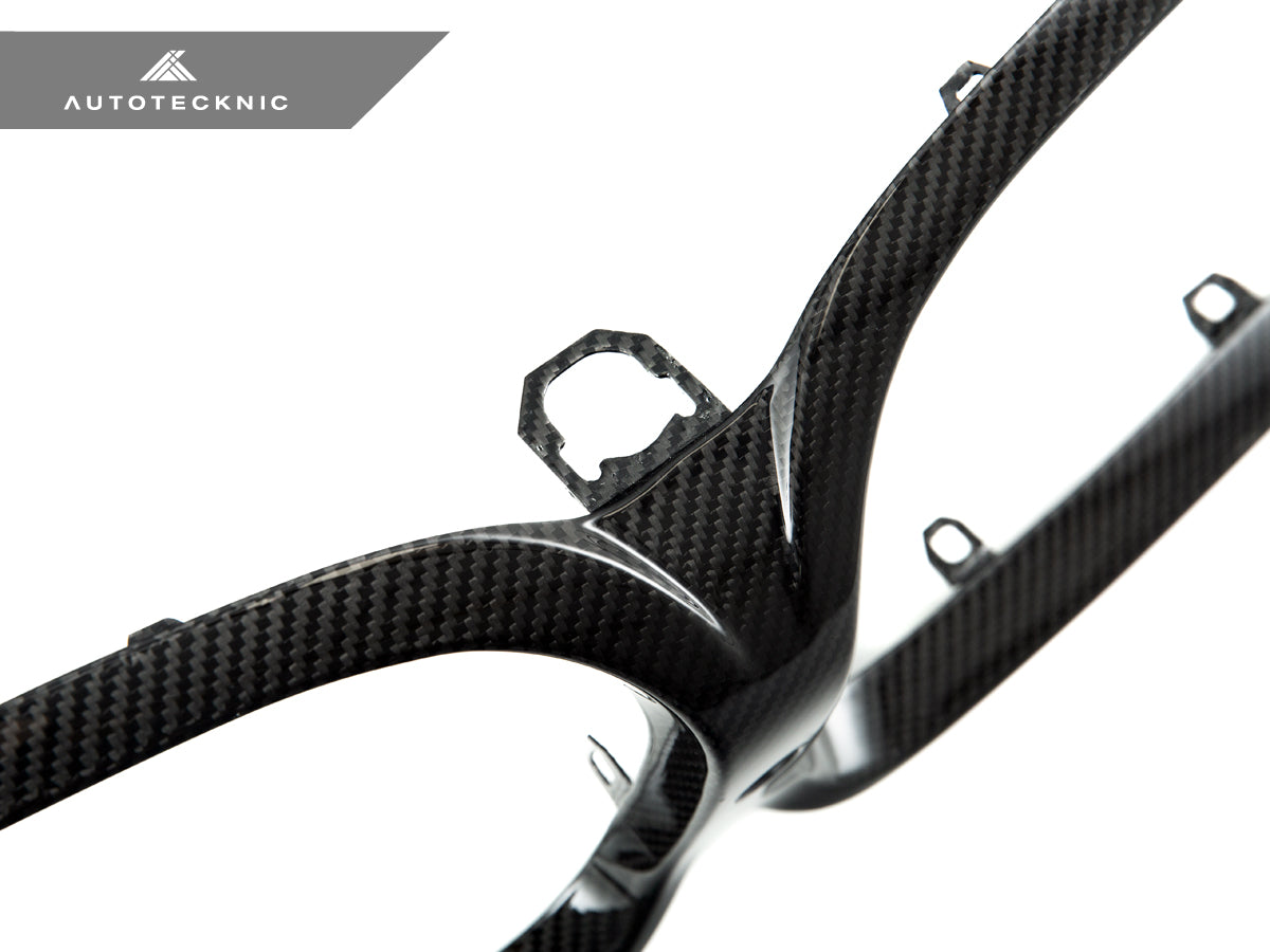AutoTecknic Replacement Dry Carbon Grille Surround - F9X M8