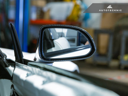 AutoTecknic Replacement Dry Carbon Mirror Covers - Honda S2000