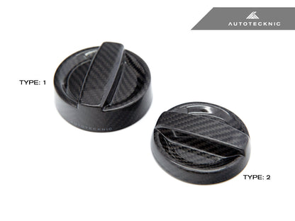 AutoTecknic Dry Carbon Competition Oil Cap Cover - F10 5-Series