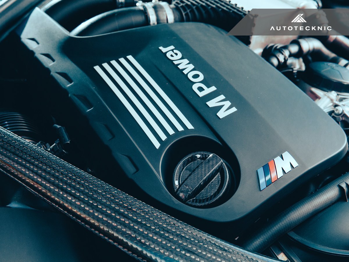 AutoTecknic Dry Carbon Competition Oil Cap Cover - F97 X3M | F98 X4M