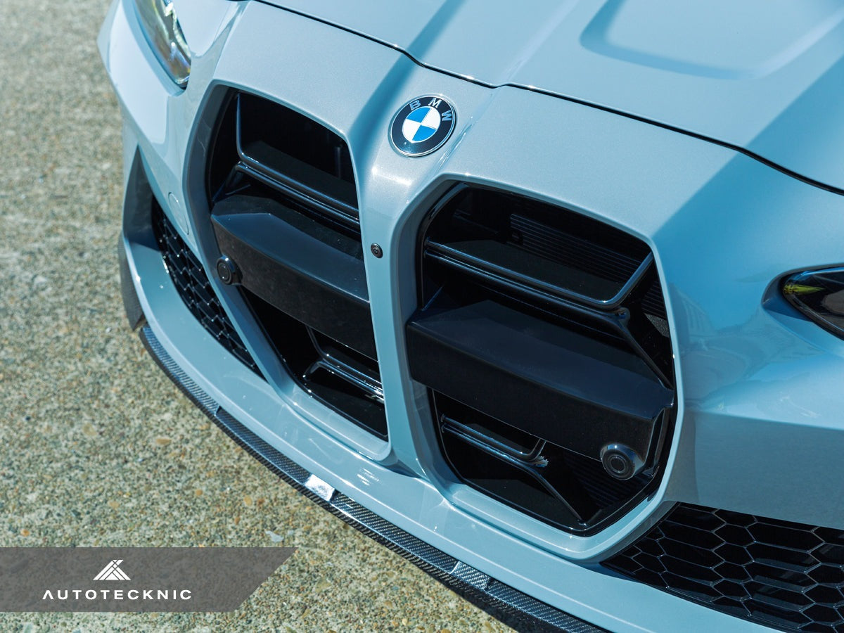 AutoTecknic Competizione Sport Gloss Black Front Grille - BMW G80 M3 (2021-2026) / G82 M4 (2021-2026) / G83 M4 (2022-2026)