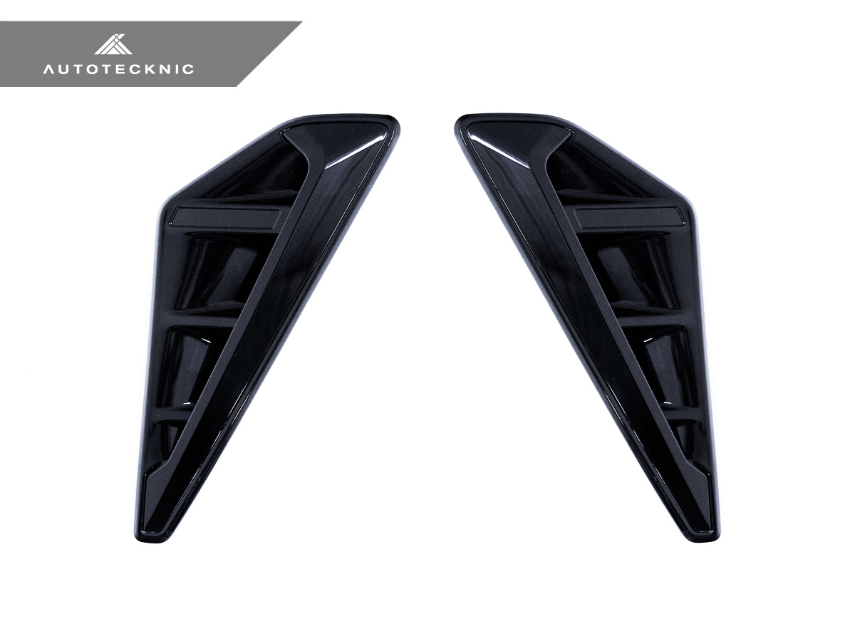 AutoTecknic Gloss Black Fender Trim Set - F95 X5M | G05 X5