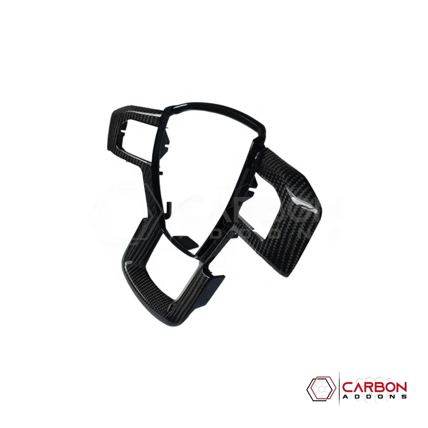 Replacement Carbon Fiber Steering Wheel Trim | 2015-2020 Ford F150