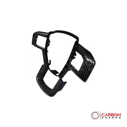 Replacement Carbon Fiber Steering Wheel Trim | 2015-2020 Ford F150