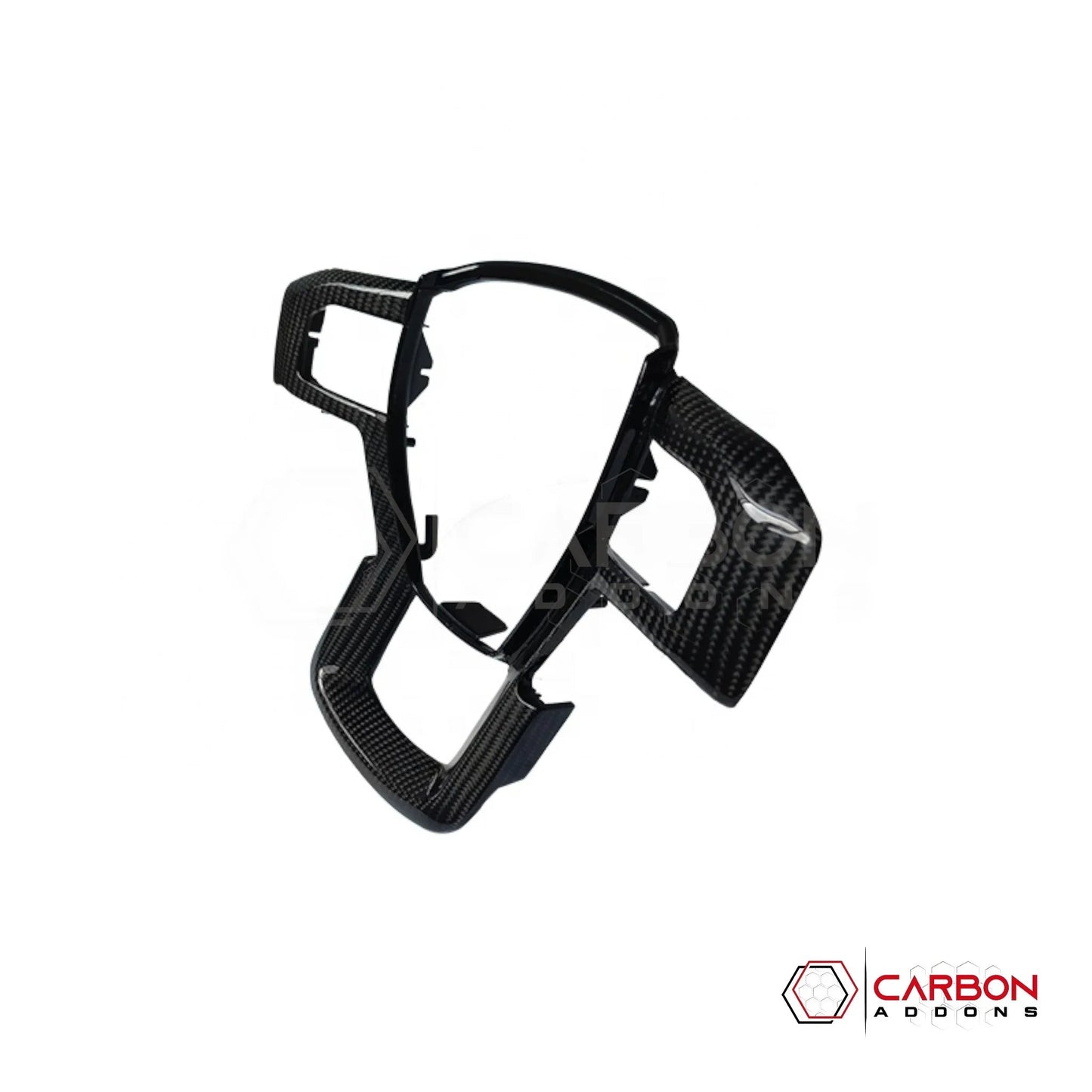 Replacement Carbon Fiber Steering Wheel Trim | 2015-2020 Ford F150