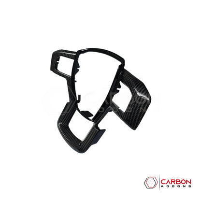 Replacement Carbon Fiber Steering Wheel Trim | 2015-2020 Ford F150