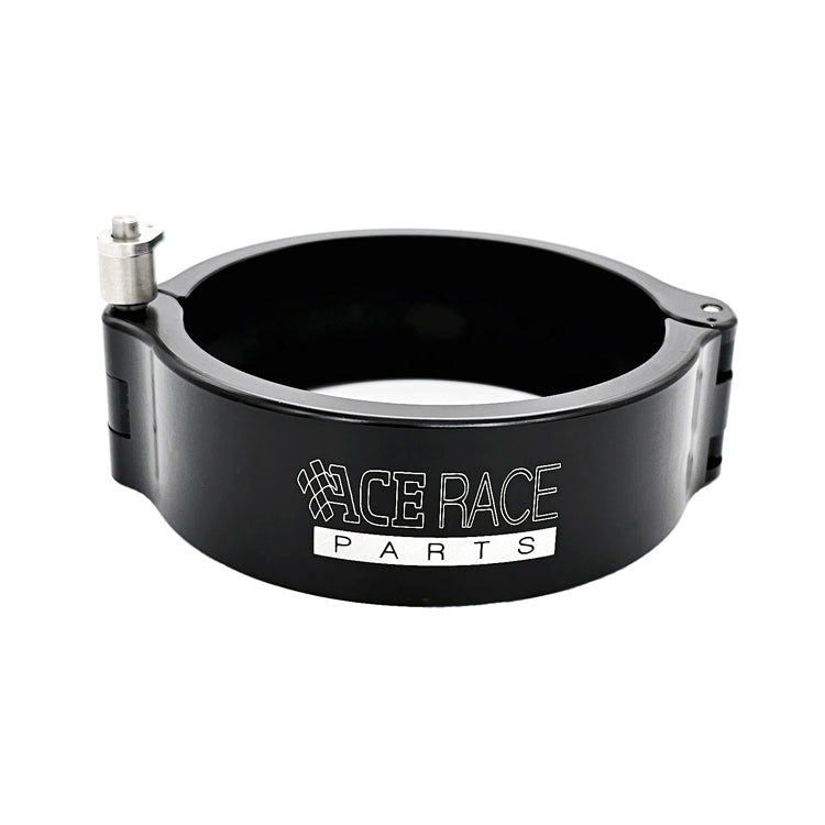 HD Clamp Assembly for 3.000" OD Tubing - Black Clamp, Aluminum/Stainless Flanges