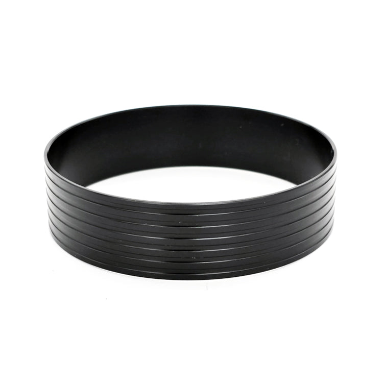 HD Clamp Assembly for 5.000" OD Tubing - Black Clamp, Aluminum/Stainless Flanges