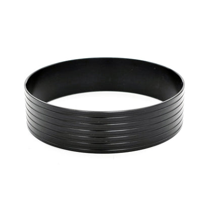 HD Clamp Assembly for 5.000" OD Tubing - Black Clamp, Aluminum/Stainless Flanges
