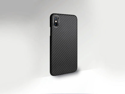 AutoTecknic Dry Carbon iPhone Cover - iPhone XS - Matte Finish