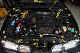 Acura Integra DA (1989-1993) Titanium Dress Up Bolts Full Engine Bay Kit