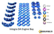Acura Integra DA (1989-1993) Titanium Full Engine Bay Kit