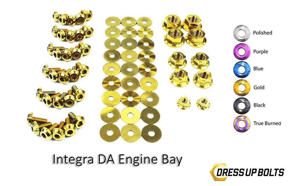 Acura Integra DA (1989-1993) Titanium Full Engine Bay Kit