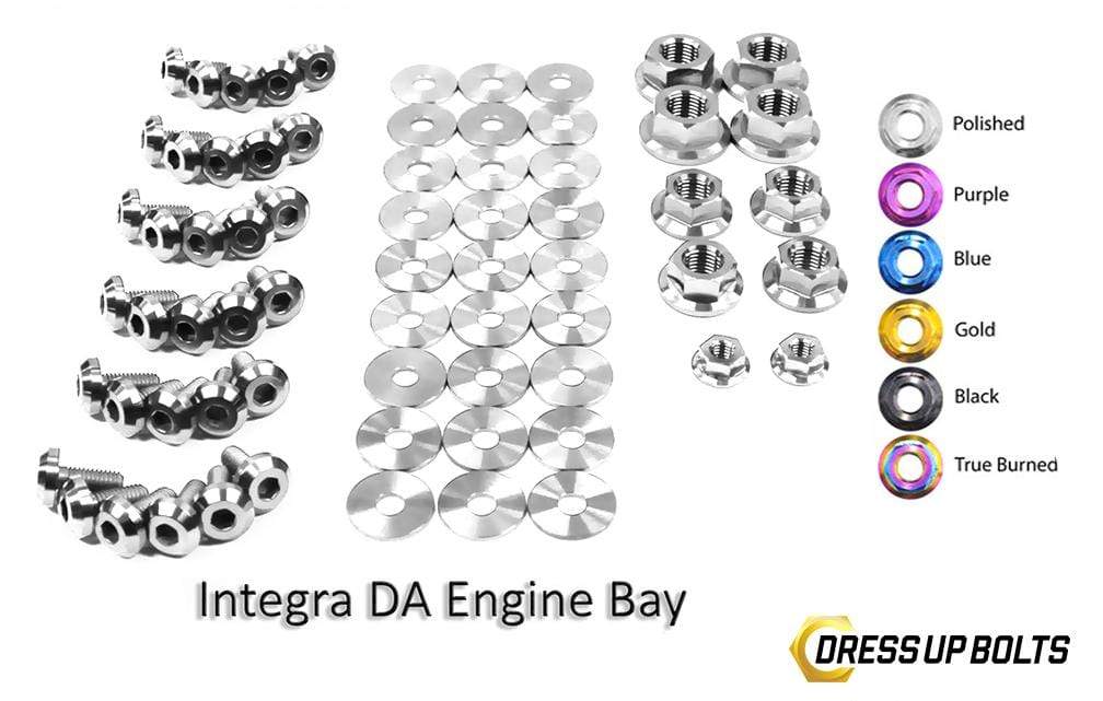 Acura Integra DA (1989-1993) Titanium Full Engine Bay Kit