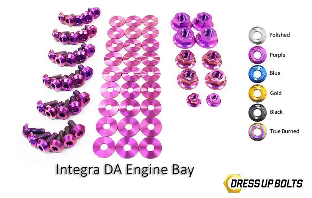 Acura Integra DA (1989-1993) Titanium Full Engine Bay Kit
