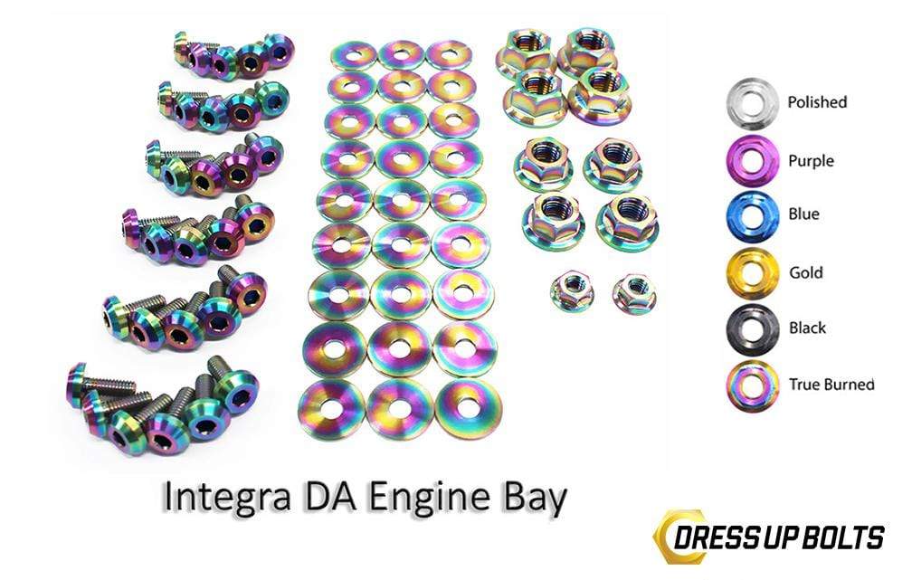 Acura Integra DA (1989-1993) Titanium Full Engine Bay Kit