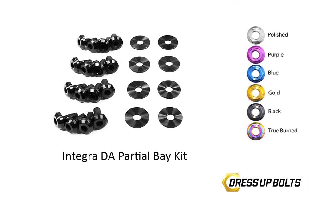 Acura Integra DA (1989-1993) Titanium Partial Engine Bay Kit