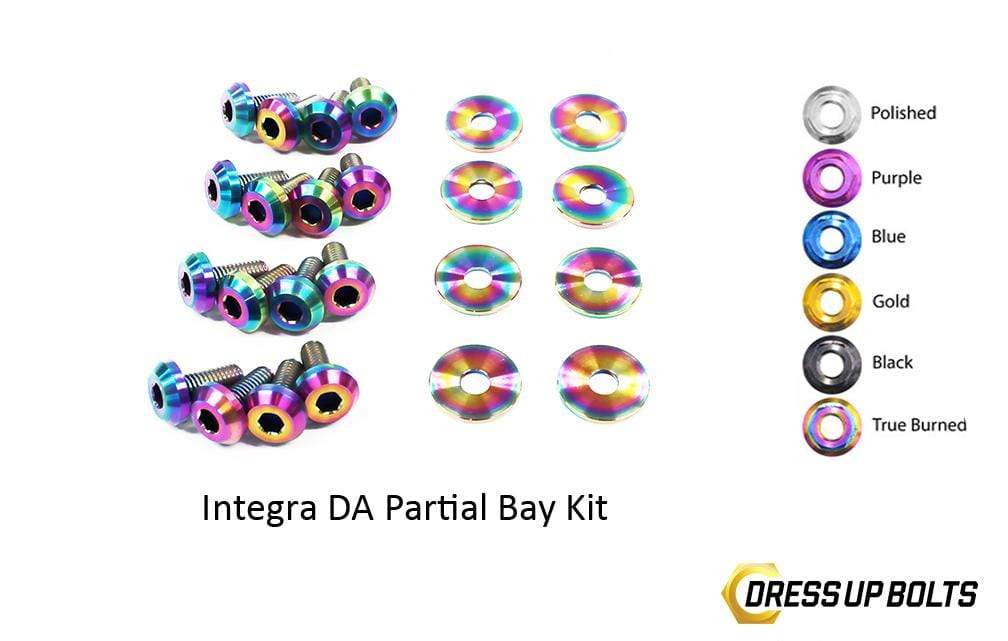 Acura Integra DA (1989-1993) Titanium Partial Engine Bay Kit